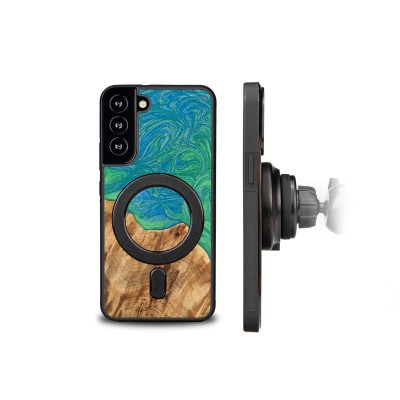 Obrazek 2 dla: Etui Bewood Unique na Samsung Galaxy S22 Plus  Neons  Tokyo