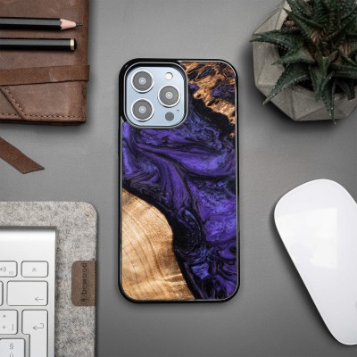 Obrazek 2 dla: Etui Bewood Unique na iPhone 14 Pro Max  Violet