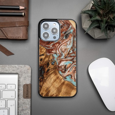 Picture 2 for: Bewood Resin Case  iPhone 14 Pro Max  Planets  Jupiter