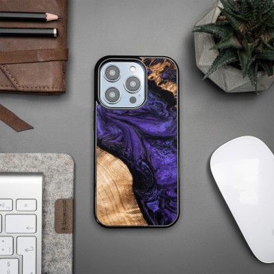 Obrazek 2 dla: Etui Bewood Unique na iPhone 14 Pro  Violet