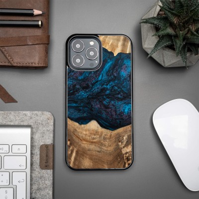 Obrazek 2 dla: Etui Bewood Unique na iPhone 13 Pro Max Planets Neptun