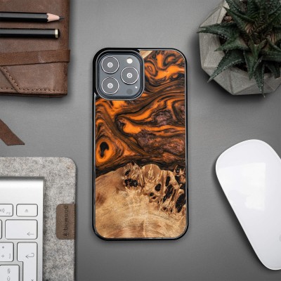 Obrazek 2 dla: Etui Bewood Unique na iPhone 13 Pro Max  Orange