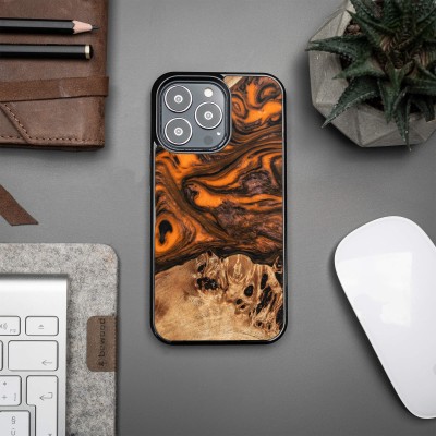Obrazek 2 dla: Etui Bewood Unique na iPhone 13 Pro Orange