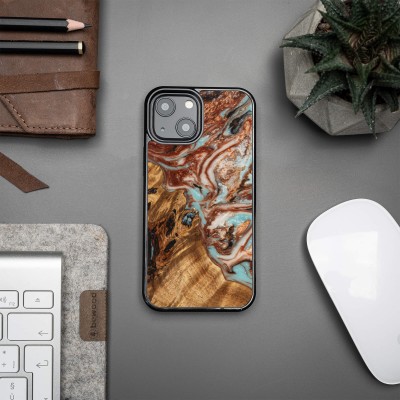 Obrazek 2 dla: Etui Bewood Unique na iPhone 13 Mini  Planets  Jowisz