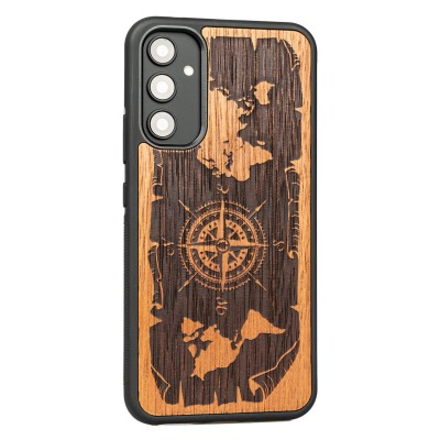Picture 2 for: Samsung Galaxy A34 5G Compass Merbau Bewood Wood Case