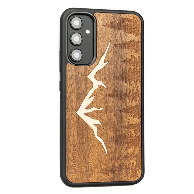 Obrazek 2 dla: Drewniane Etui Bewood na Samsung Galaxy A34 5G GÓRY IMBUIA