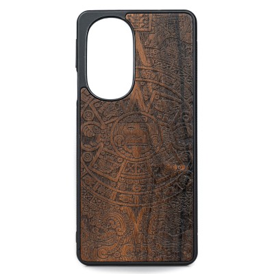 Picture for: Motorola Edge 30 Pro Aztec Calendar Ziricote Bewood Wood Case