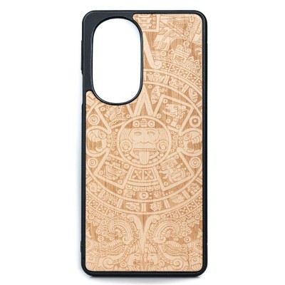 Picture for: Motorola Edge 30 Pro Aztec Calendar Anigre Bewood Wood Case