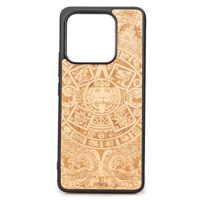 Picture for: Xiaomi 13 Pro Aztec Calendar Anigre Bewood Wood Case