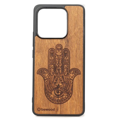 Obrazek dla: Drewniane Etui Bewood Xiaomi 13 Pro HAMSA IMBUIA