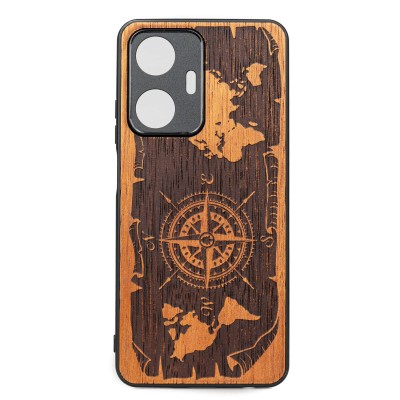 Picture for: Realme C55 Compass Merbau Bewood Wood Case