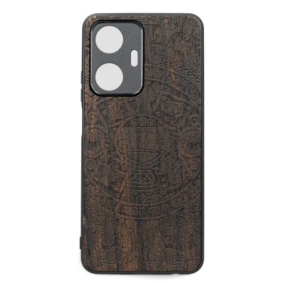 Picture for: Realme C55 Aztec Calendar Ziricote Bewood Wood Case