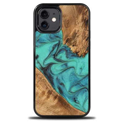 Obrazek dla: Etui Bewood Unique na iPhone 12 / 12 Pro Turquoise