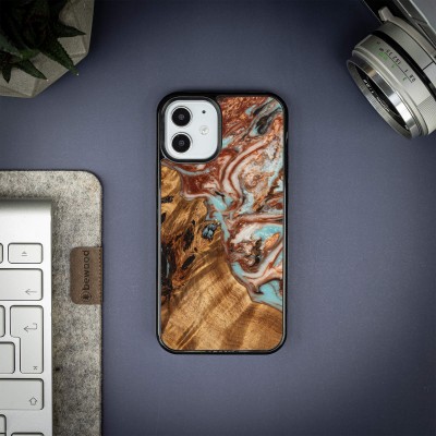 Obrazek 2 dla: Etui Bewood Unique na iPhone 12 Mini  Planets  Jowisz
