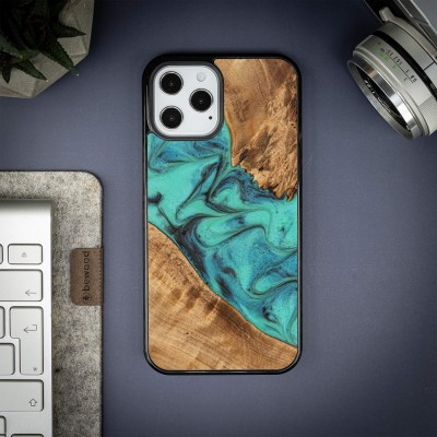 Obrazek 2 dla: Etui Bewood Unique na iPhone 12 Pro Max  Turquoise