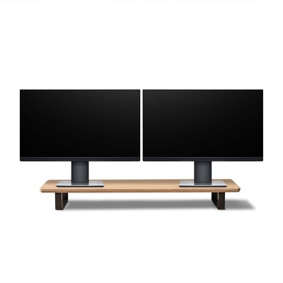 Obrazek dla: Podstawka pod monitor Bewood  Black  Dąb  Long