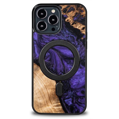 Obrazek dla: Etui Bewood Unique na iPhone 13 Pro Max  Violet z MagSafe