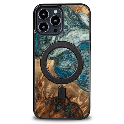 Obrazek dla: Etui Bewood Unique na iPhone 13 Pro Max Planets Ziemia z MagSafe