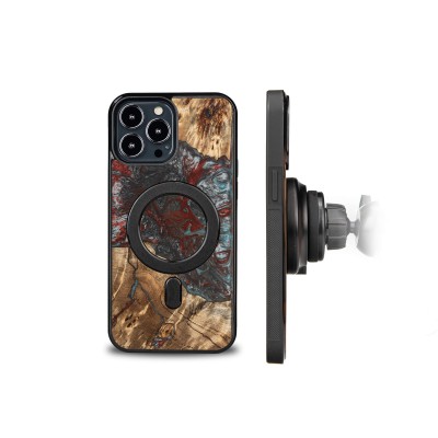 Obrazek 2 dla: Etui Bewood Unique na iPhone 13 Pro Max  Planets  Pluton z MagSafe