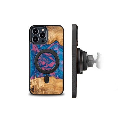 Obrazek 2 dla: Etui Bewood Unique na iPhone 13 Pro Max  Neons  Vegas z MagSafe