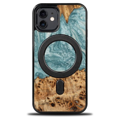 Picture for: Bewood Resin Case  iPhone 12 / 12 Pro  Planets  Uranus  MagSafe