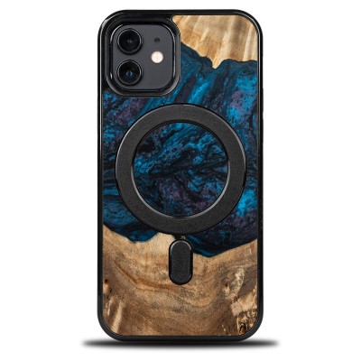 Obrazek dla: Etui Bewood Unique na iPhone 12 / 12 Pro  Planets  Neptun z MagSafe