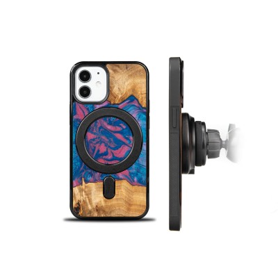 Obrazek 2 dla: Etui Bewood Unique na iPhone 12 Mini Neons Vegas z MagSafe