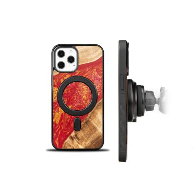 Obrazek 2 dla: Etui Bewood Unique na iPhone 12 Pro Max  Neons  Paris z MagSafe