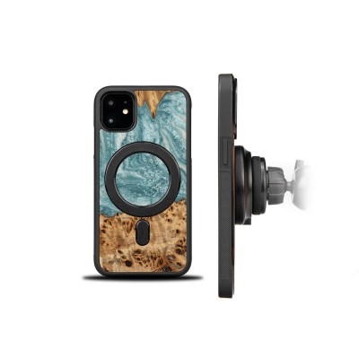 Obrazek 2 dla: Etui Bewood Unique na iPhone 11  Planets  Uran z MagSafe