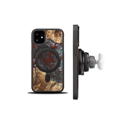 Obrazek 2 dla: Etui Bewood Unique na iPhone 11  Planets  Pluton z MagSafe