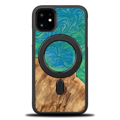 Obrazek dla: Etui Bewood Unique na iPhone 11  Neons  Tokyo z MagSafe