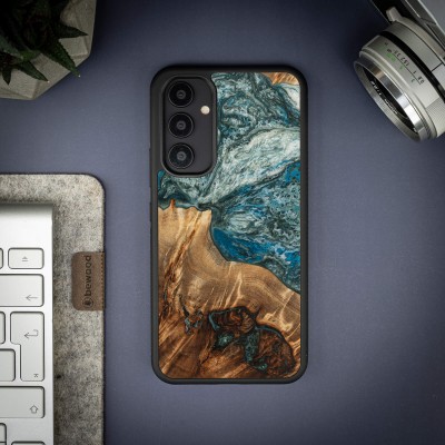 Obrazek 2 dla: Etui Bewood Unique na Samsung Galaxy A54 5G  Planets  Ziemia