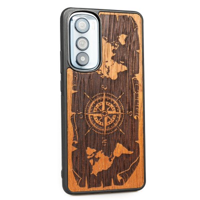 Picture 2 for: Motorola Edge 30 Compass Merbau Bewood Wood Case
