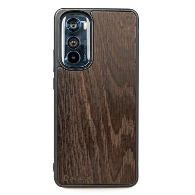 Obrazek dla: Drewniane Etui Bewood Motorola Edge 30 DĄB WĘDZONY
