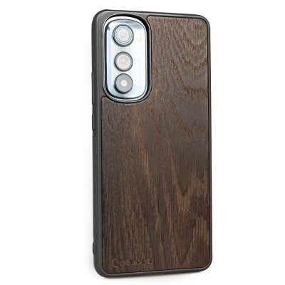 Obrazek 2 dla: Drewniane Etui Bewood Motorola Edge 30 DĄB WĘDZONY