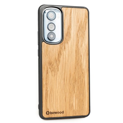 Obrazek 2 dla: Drewniane Etui Bewood Motorola Edge 30 DĄB