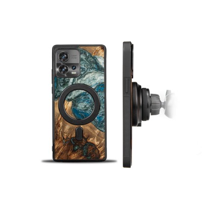 Obrazek 2 dla: Etui Bewood Unique  Motorola Edge 30 Fusion  Planets  Ziemia