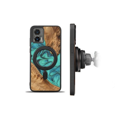 Obrazek 2 dla: Etui Bewood Unique Motorola Edge 30 Neo Turquoise