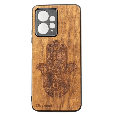 Obrazek dla: Drewniane Etui Bewood Redmi Note 12 4G HAMSA IMBUIA