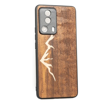 Obrazek 2 dla: Drewniane Etui Bewood Xiaomi 13 Lite GÓRY IMBUIA