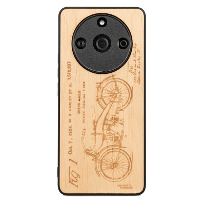 Obrazek dla: Drewniane Etui Bewood Realme 11 Pro 5G / 11 Pro Plus 5G HARLEY PATENT ANIEGRE