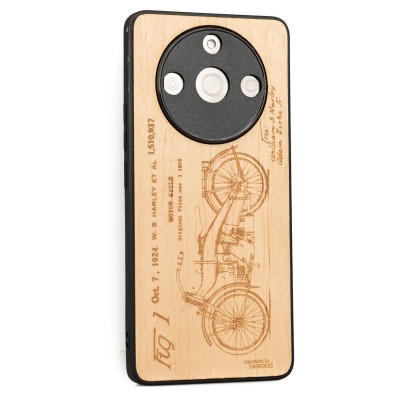 Obrazek 2 dla: Drewniane Etui Bewood Realme 11 Pro 5G / 11 Pro Plus 5G HARLEY PATENT ANIEGRE