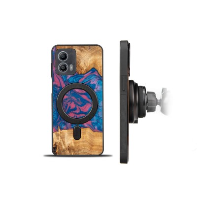 Picture 2 for: Bewood Resin Case  Motorola G53 5G  Neons  Vegas
