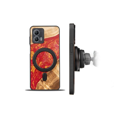 Picture 2 for: Bewood Resin Case  Motorola G73 5G  Neons  Paris