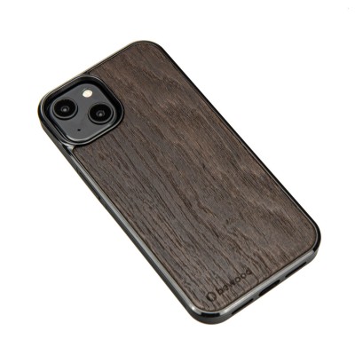 Obrazek 2 dla: Drewniane Etui Bewood do iPhone 15 DĄB WĘDZONY