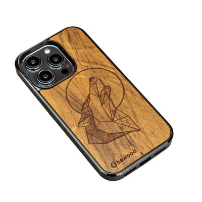 Obrazek 2 dla: Drewniane Etui Bewood do iPhone 15 Pro WILK IMBUIA