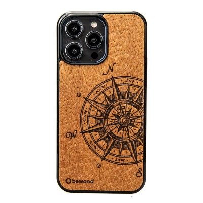 Obrazek dla: Drewniane Etui Bewood do iPhone 15 Pro Max TRAVELER MERBAU