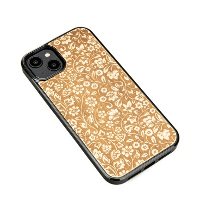 Obrazek 2 dla: Drewniane Etui Bewood do iPhone 15 Plus KWIATY POLNE ANIEGRE