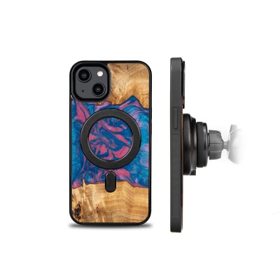Obrazek 2 dla: Etui Bewood Unique do iPhone 15  Neons Vegas z MagSafe