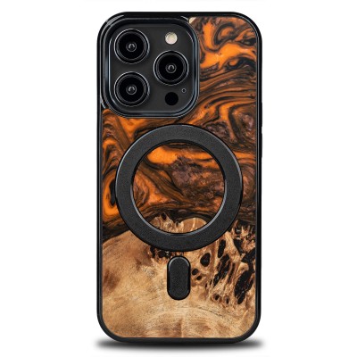 Obrazek dla: Etui Bewood Unique do iPhone 15 Pro Orange z MagSafe